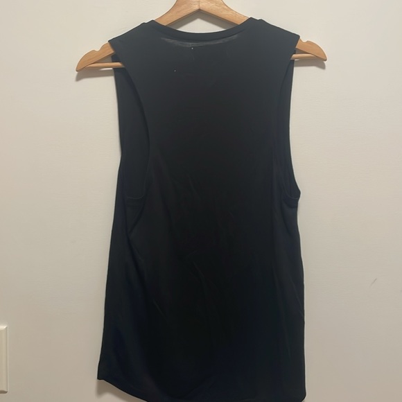 Barry’s Bootcamp Cotton Black Tank Top - Picture 2 of 4
